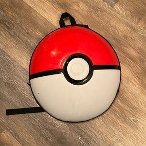Pokémon hard shell backpack, 3D large pokeball bag cosplay costume